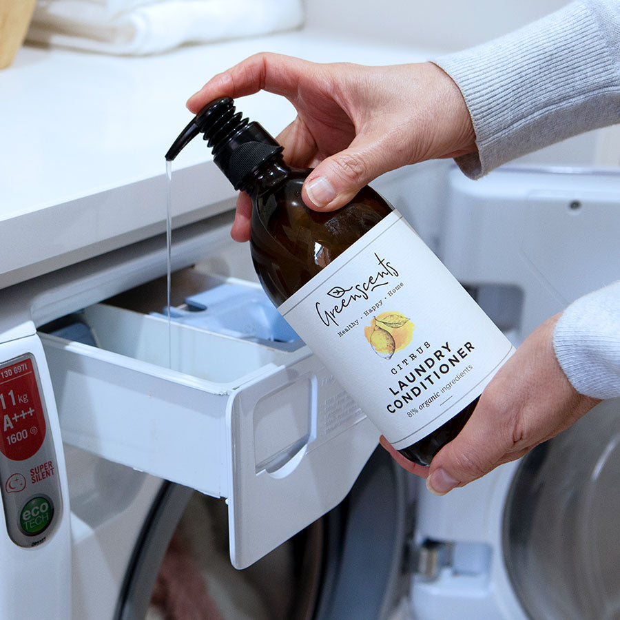 Organic Laundry Conditioner โ Soft, Non-Toxic & Family-Safe | Greenscents