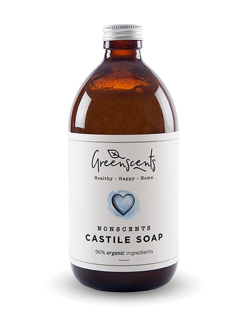 Nonscents Organic Castile Soap – Fragrance-Free, Gentle & Multi-Purpose | Greenscents