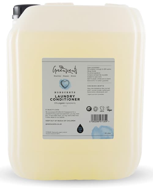 Nonscents Organic Laundry Conditioner – Fragrance-Free, Soft & Non-Toxic | Greenscents
