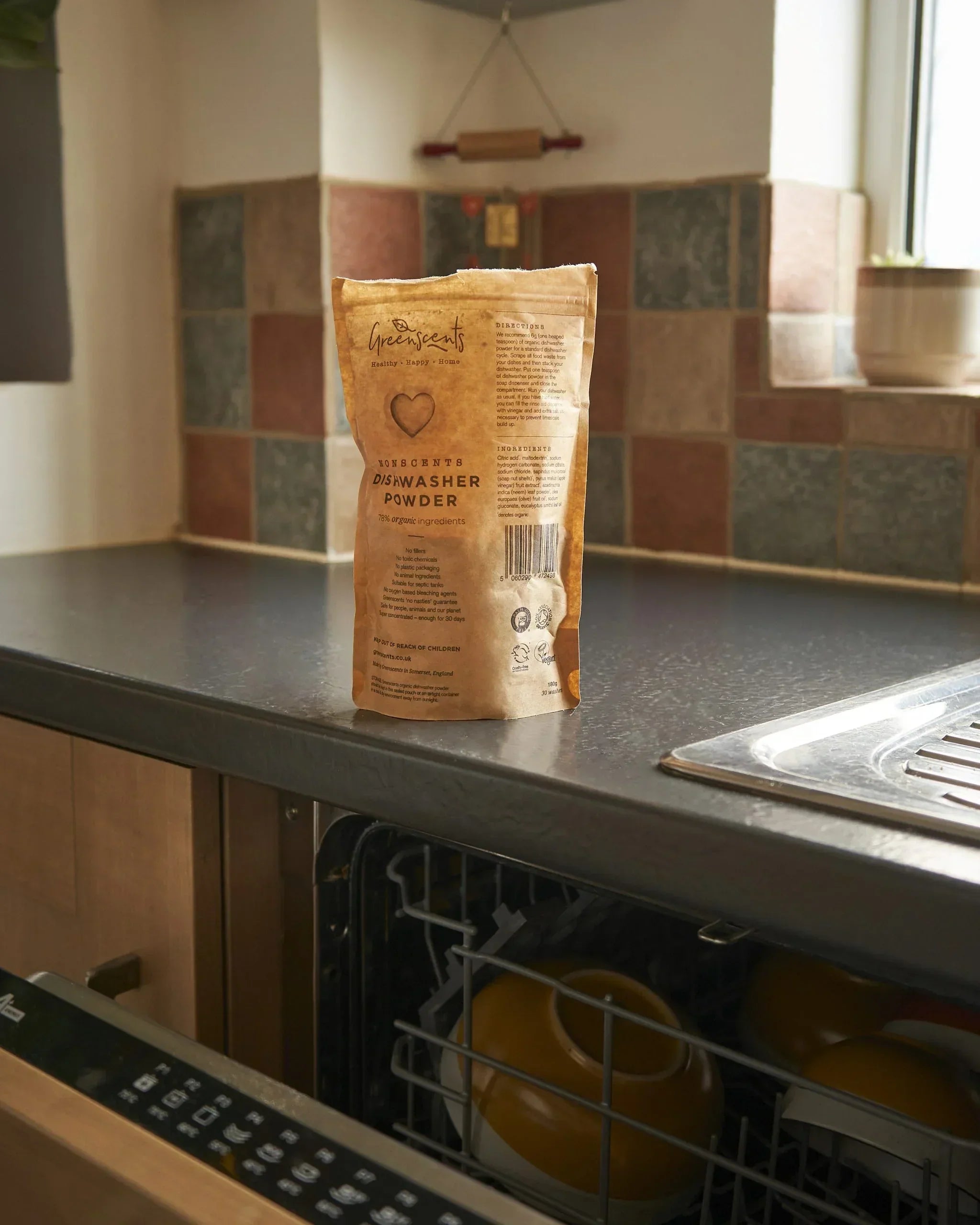 A non-toxic dishwasher powder that works