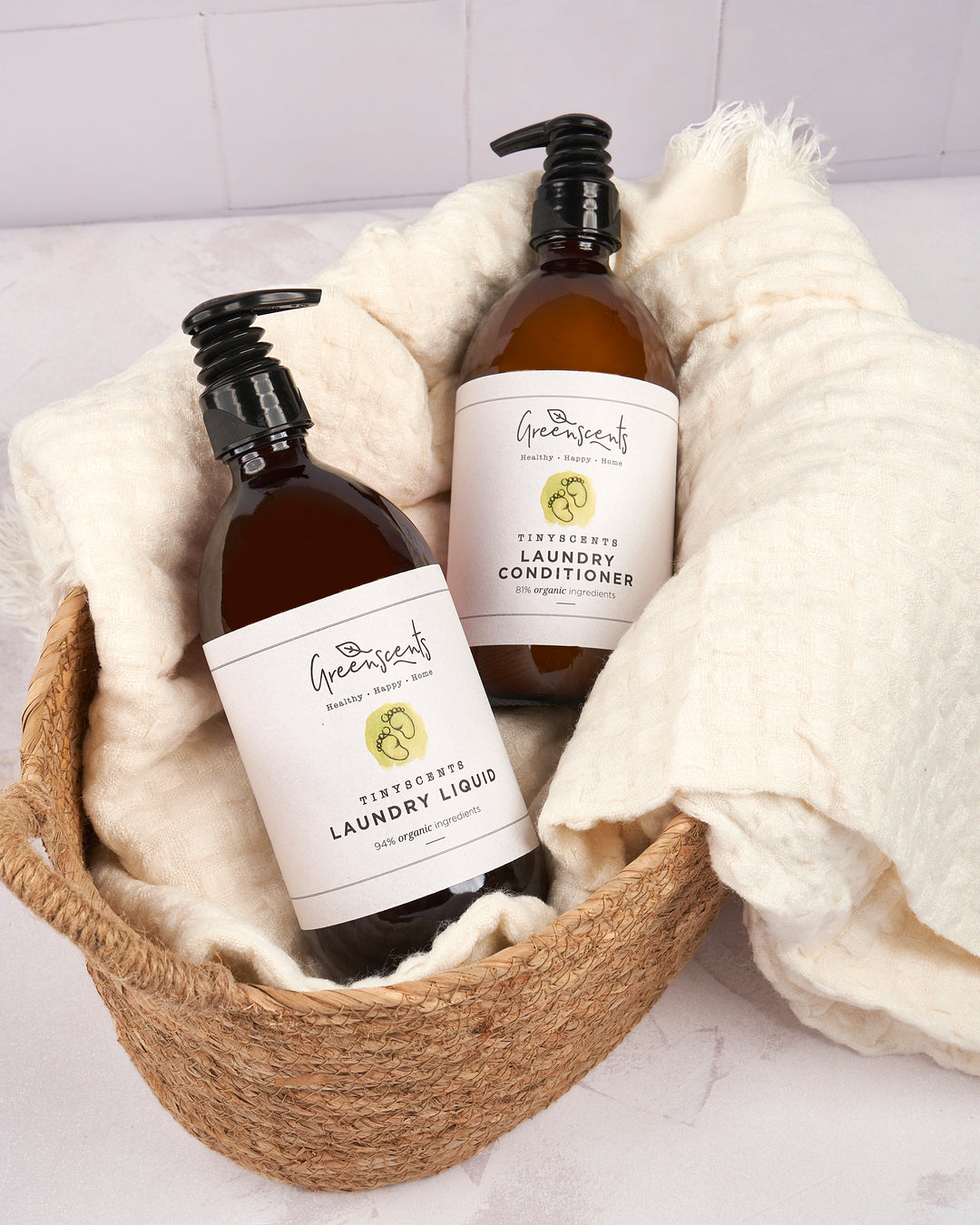 Tinyscents Laundry Conditioner   🌸 Naturally Softening, Organic Ingredients