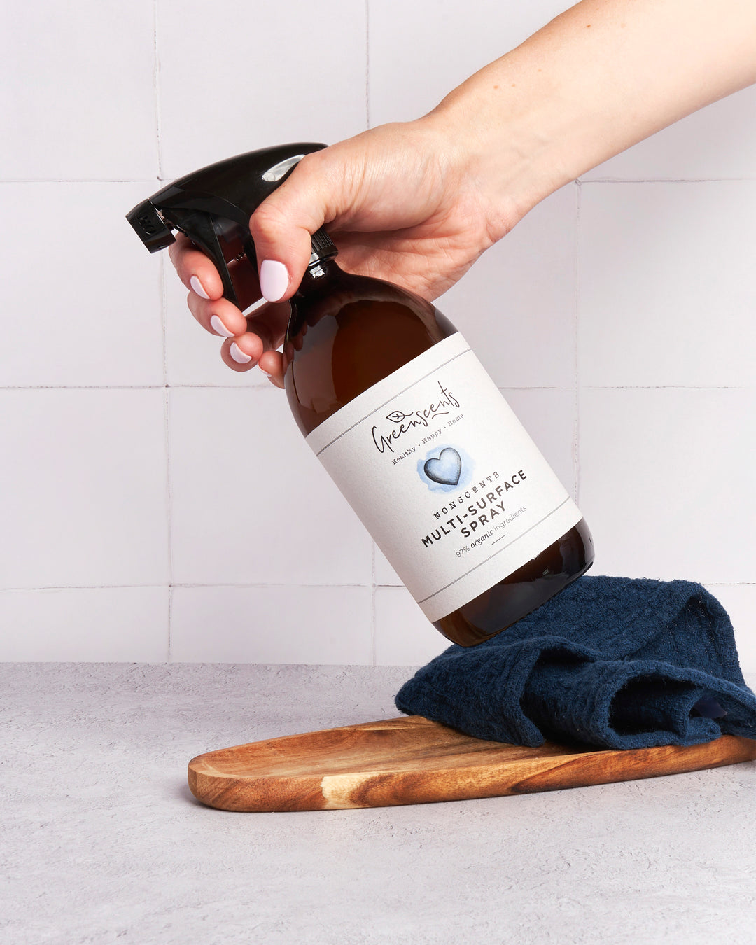 Nonscents Organic Multi-Surface Spray – Fragrance-Free, Non-Toxic & Safe for Every Room | Greenscents