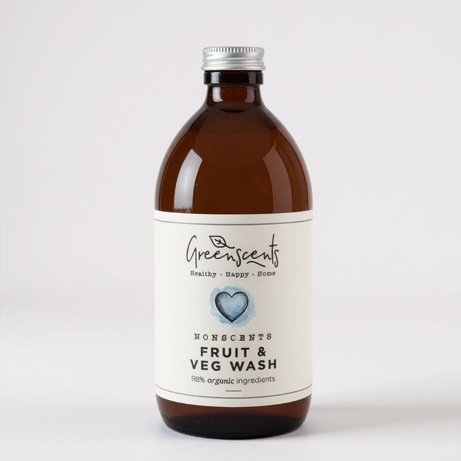 Greenscents Organic Fruit & Veg Wash – Removes Pesticide & Bacteria Residue the Natural Way