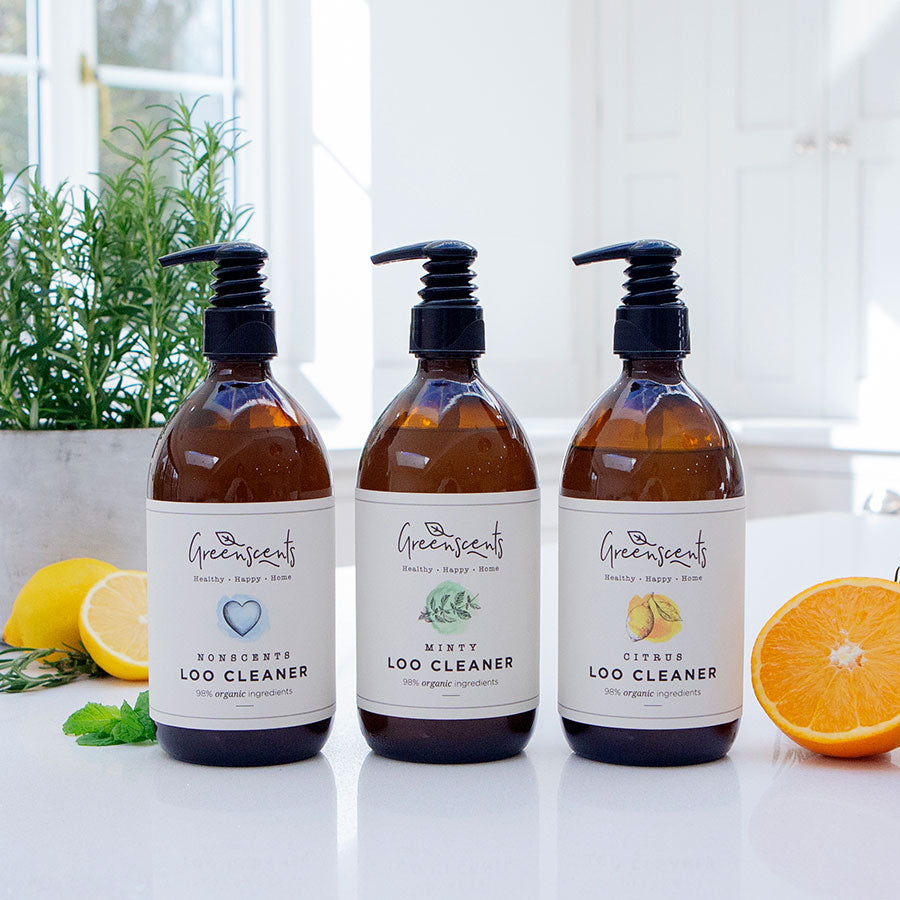 Nonscents Organic Loo Cleaner – Fragrance-Free, Natural Toilet Liquid with Cider Vinegar & Neem | Greenscents