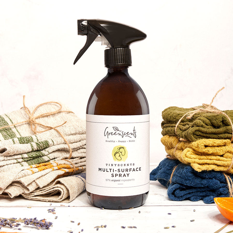 Greenscents Organic Multi-Surface Spray – Non-Toxic, Streak-Free & Safe for Homes