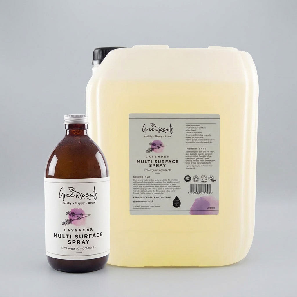 Greenscents Multi Surface Spray Refill Bundle – 500ml Bottle + 5L Refill (Save £6.19)
