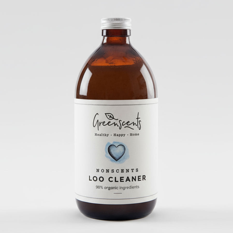 Nonscents Organic Loo Cleaner – Fragrance-Free, Natural Toilet Liquid with Cider Vinegar & Neem | Greenscents