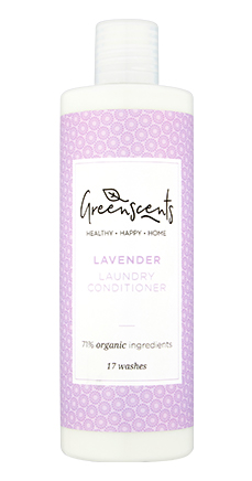 Greenscents organic fabric conditioner lavender