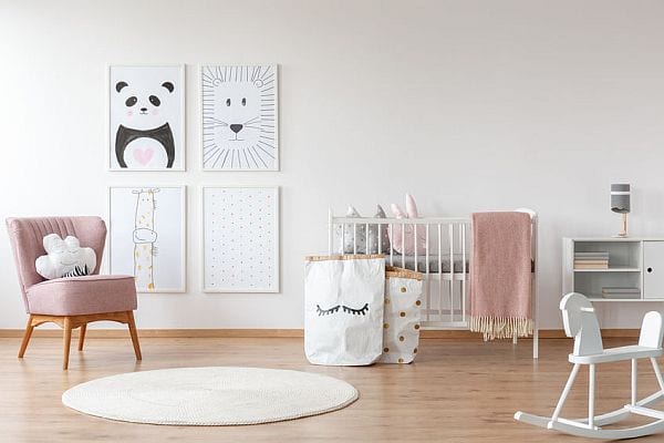 Healthy nursery with Greenscents organic products
