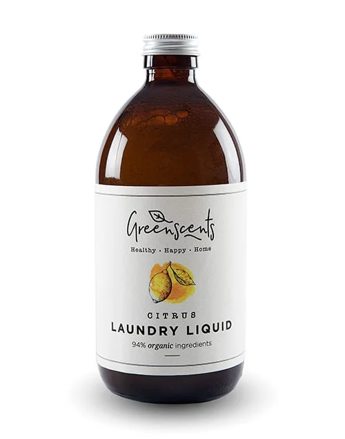 Greenscents Laundry Liquid 500 ml bottle Citrus scent