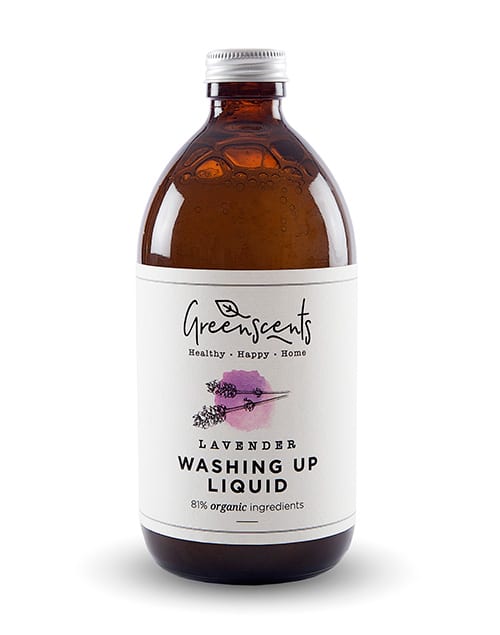 Greenscents Washing Up Liquid 500 ml bottle Lavender scent